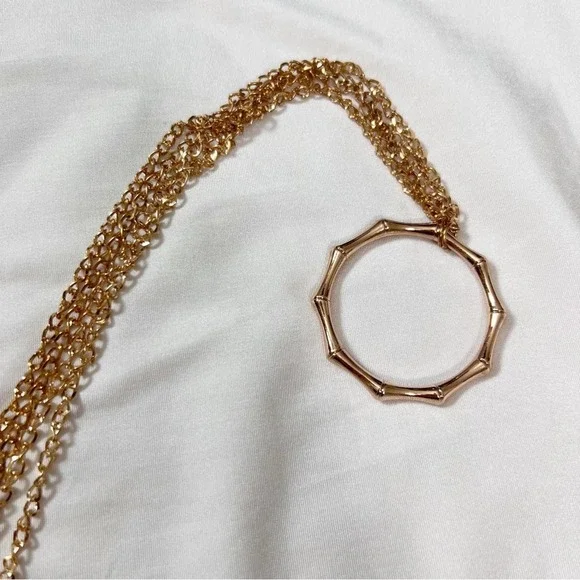 Fashion Nova White Slip Dress with Chain Medium - Picture 6 of 9